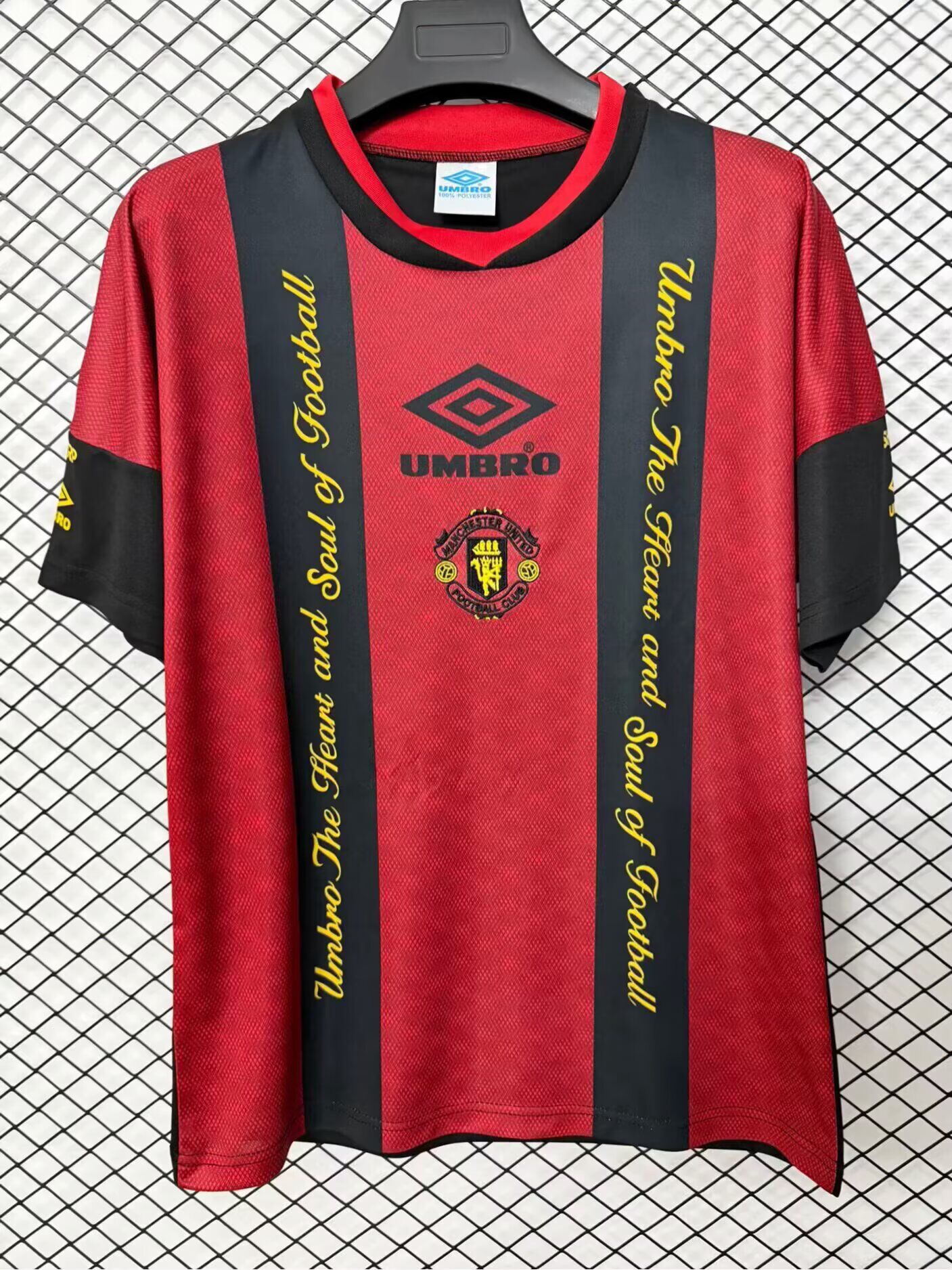 AAA Quality Manchester Utd 94/96 Special Retro Red Soccer Jersey